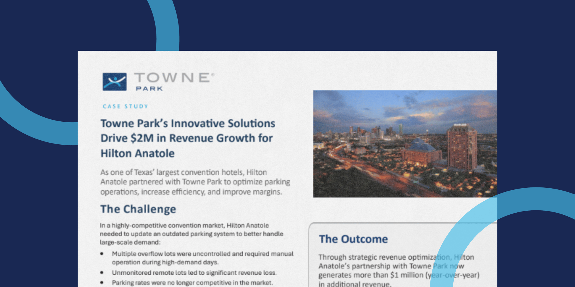 Hilton Anatole Case Study Hilton Anatole Case Study