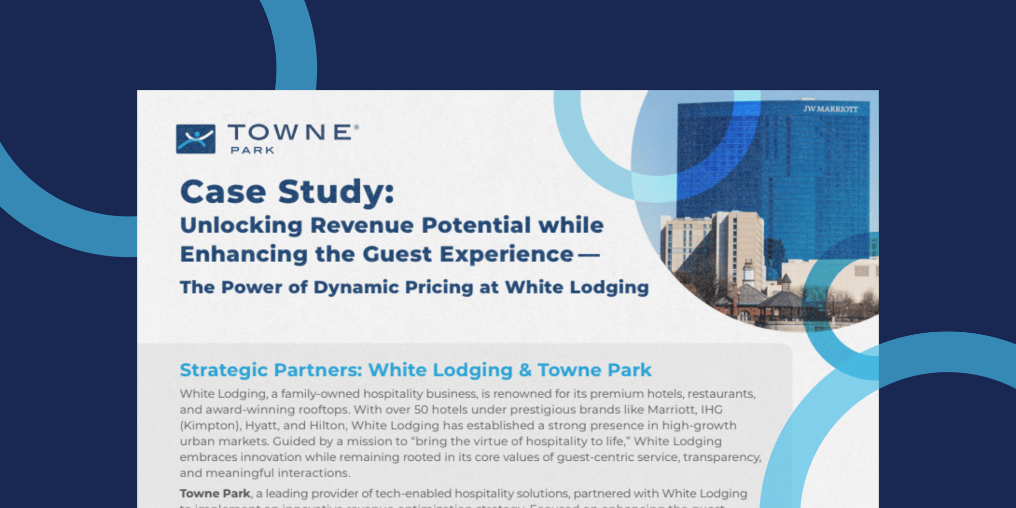 White Lodging Case Study White Lodging Case Study